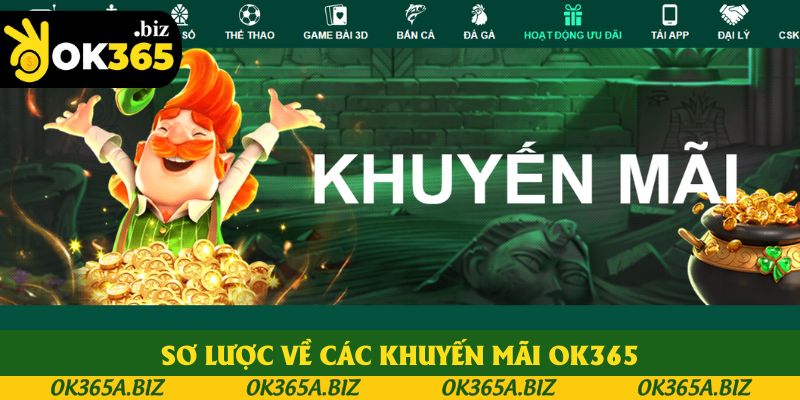 Sơ lược về các khuyến mãi OK365 Sơ lược về các khuyến mãi OK365