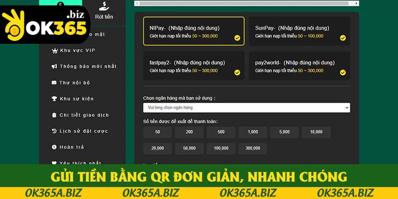 Gửi tiền bằng QR đơn giản, nhanh chóng Gửi tiền bằng QR đơn giản, nhanh chóng